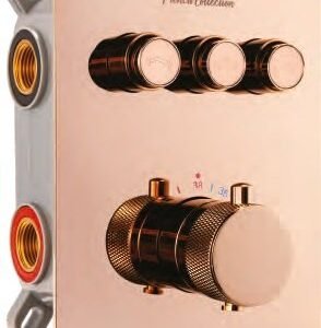 Somany Thermostatic 3 Way DV BDY WH Exp Part RG