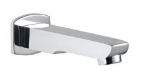 Essco Aspire Bath Tub Spout with Wall Flange - Chrome
