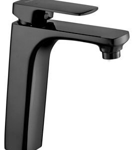Parryware Quattro- Tall Basin Mixer- Shiny Black