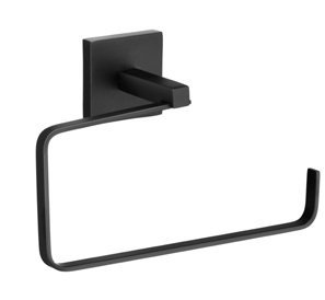 Parryware Sigma- Towel Ring-Matt Black