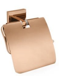 Parryware Sigma-Paper Holder with Cover-D Rosegold