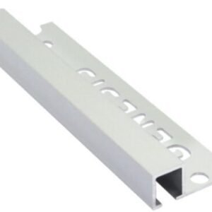 TDP100.81 - 10mm x 10mm Aluminium Square Edge 2.5m - Matt Silver