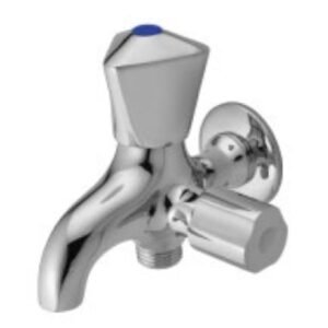 Essco 2 WAY BIB COCK WITH WALL FLANGE