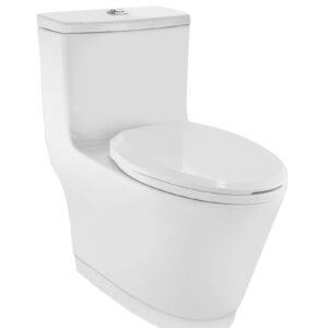 Jaquar RIMLESS SINGLE PIECE WC WITH UF SOFT CLOSE SLIM SIZE :395X710X730 MM "S" - TRAP -300 MM
