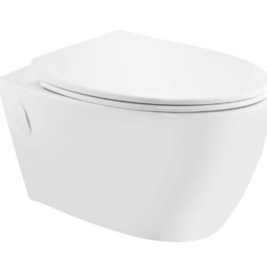 Jaquar RIMLESS WALL HUNG WC WITH UF SOFT CLOSE SIZE : 390X570X365 MM
