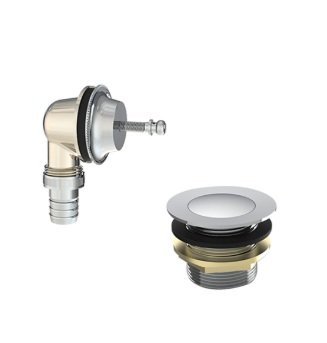 Viking Bath Tub Over Flow Set Popup 5575