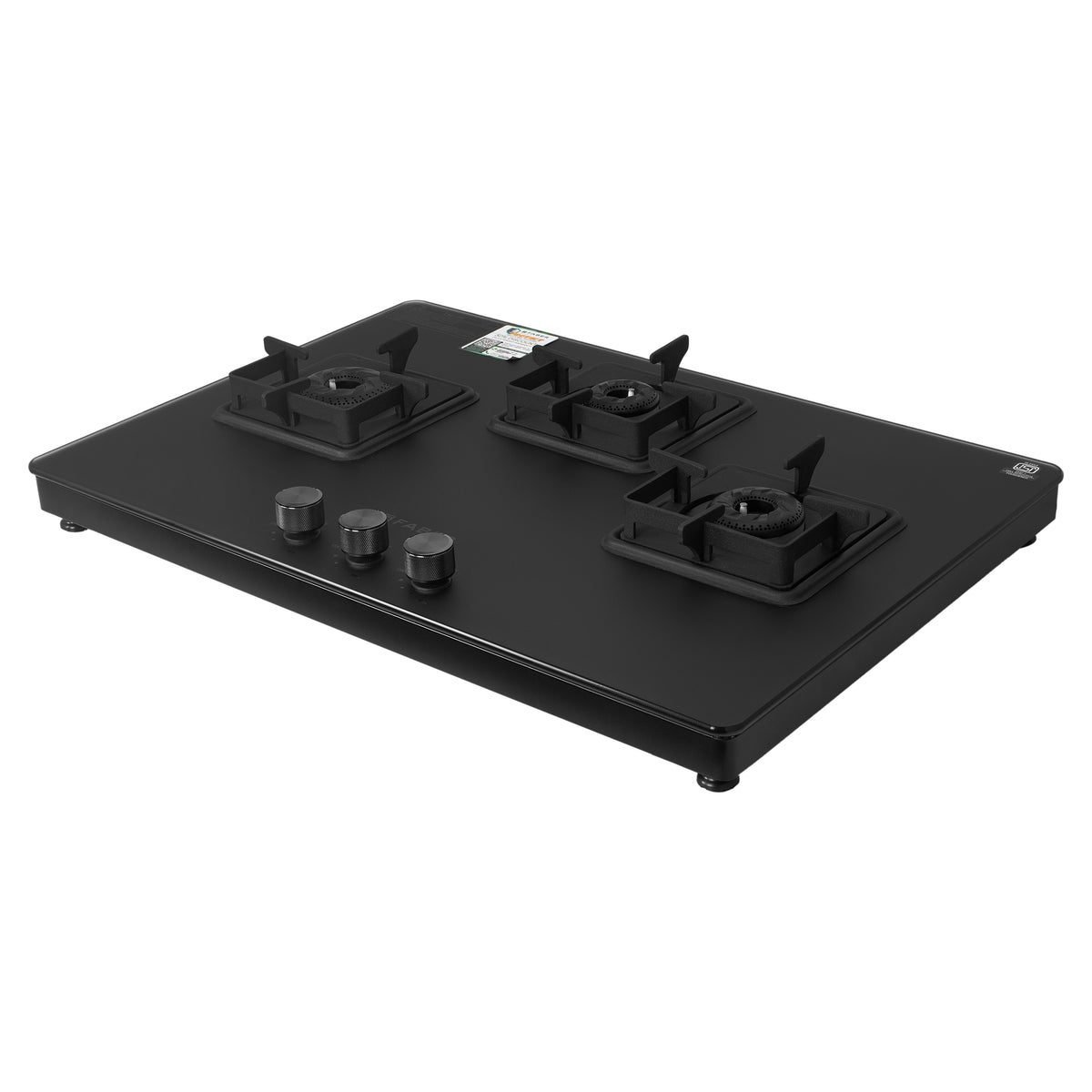 Faber – Cooktop Evoke 3BB BK CI – 3 BR 75 CM – 106.0738.932 - Image 2