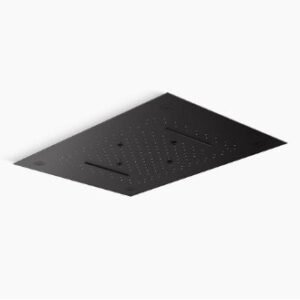 Kohler LOURE RECTANGLE MF RAINPANEL (600 x 800) - 97168IN-BL
