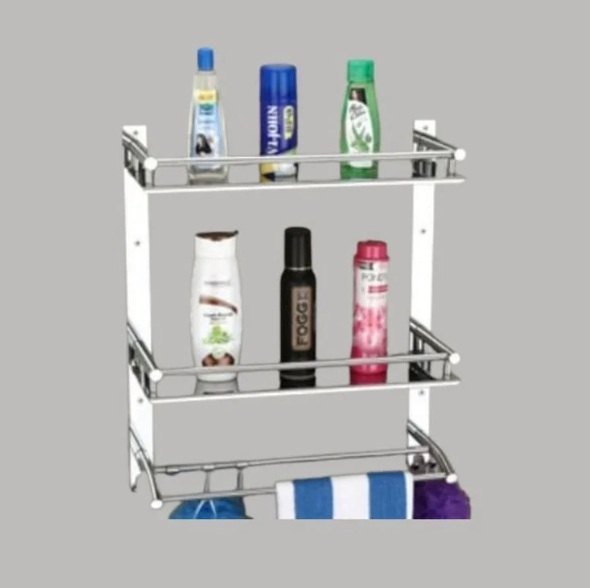 Cauvery SS Premium Multi Purpose Rack 3 in 1 Tower