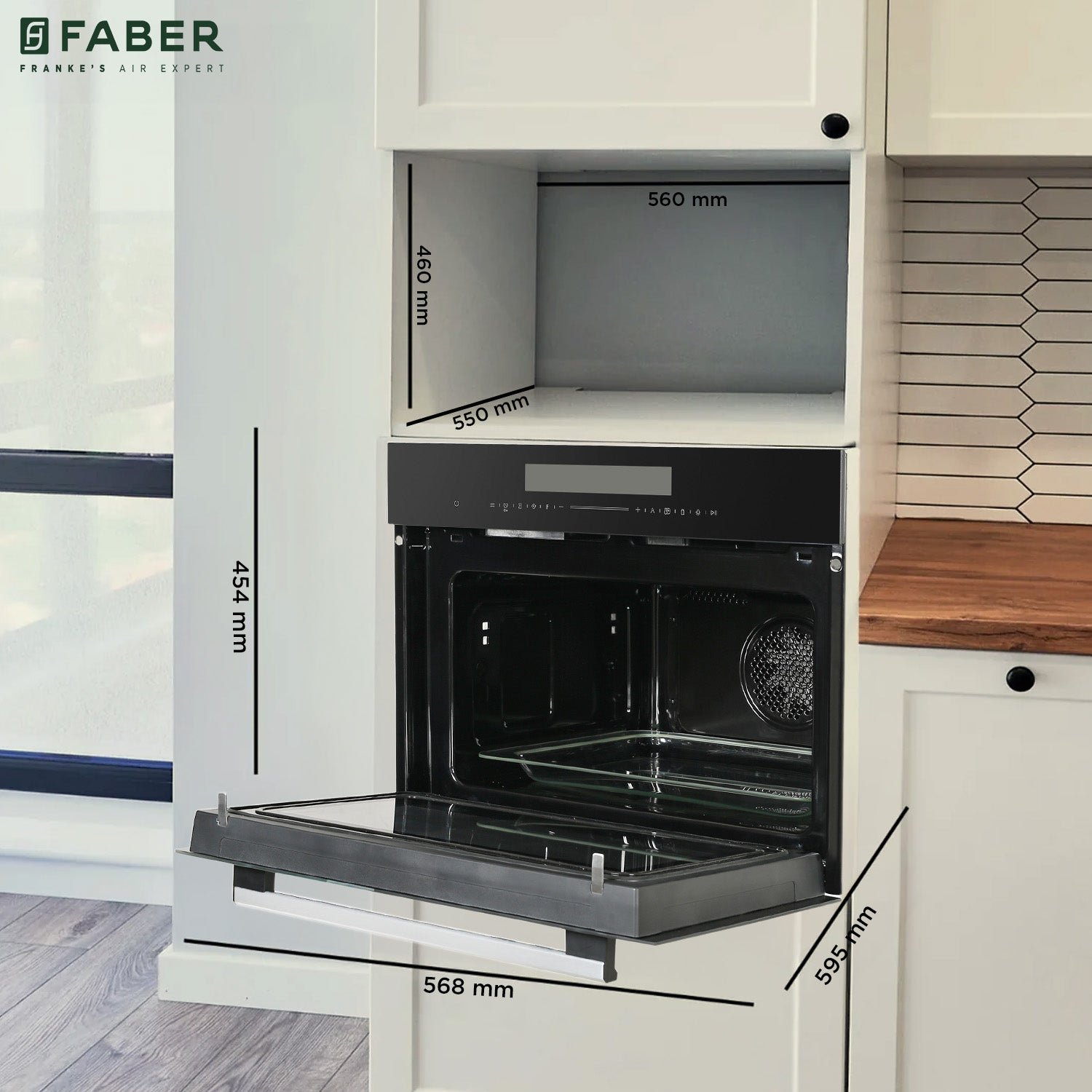 Faber – Fbimwo 50L CGS TC – 50 Ltrs – 131.0706.802 - Image 7