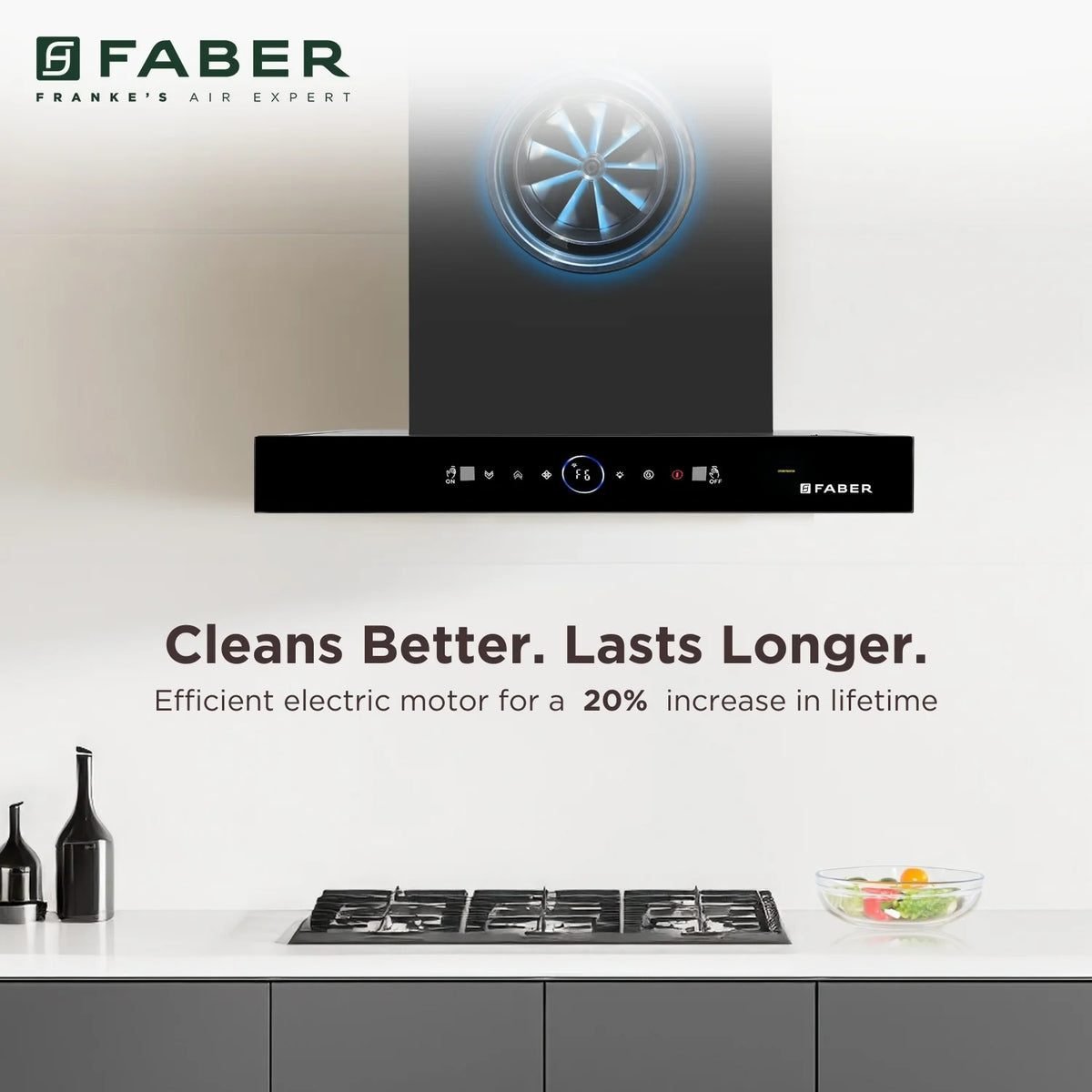 Faber – Hood Dazzle Bldc IN HC SC FL BK 60 – 1500 M3/H – 325.0727.858 - Image 8