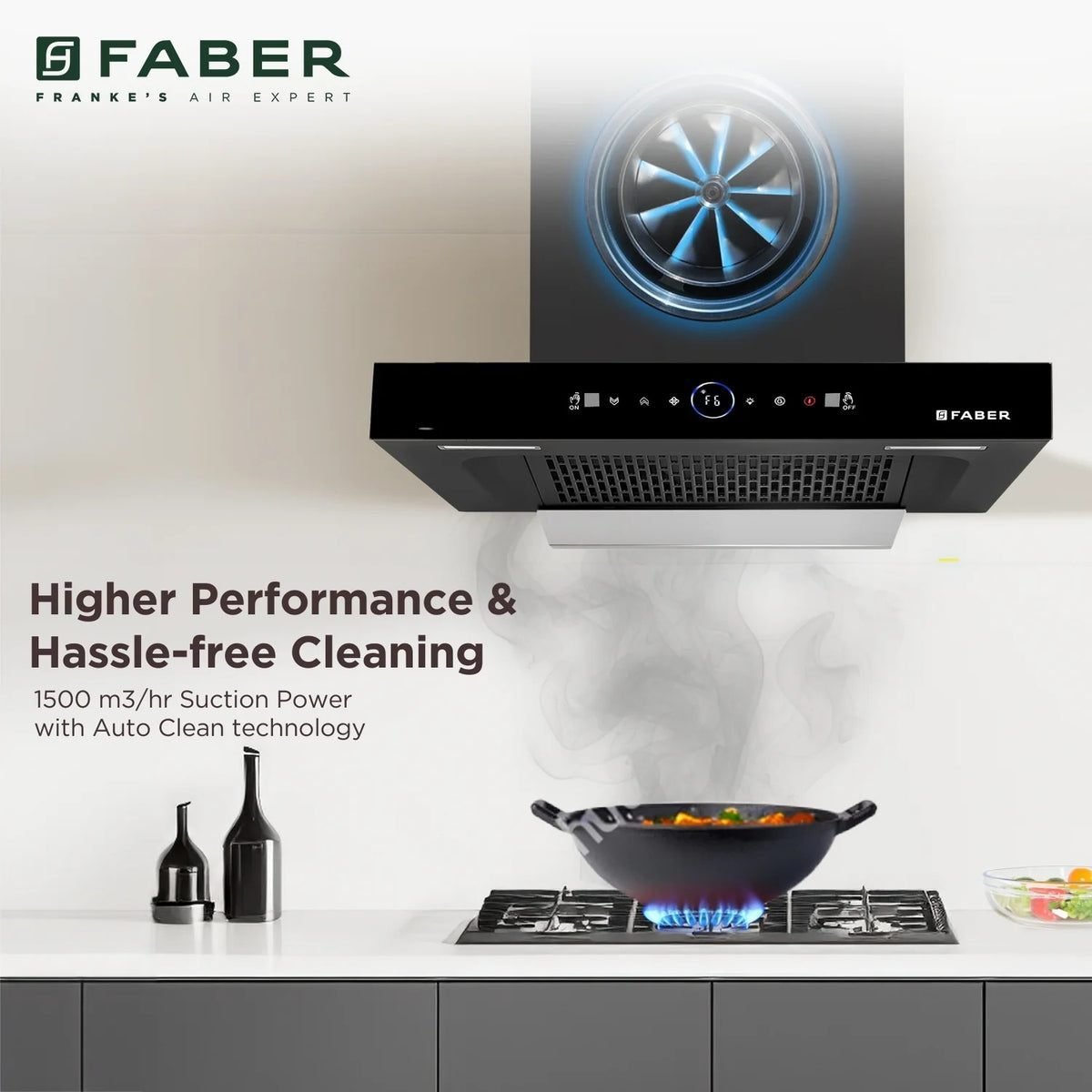 Faber – Hood Dazzle Bldc IN HC SC FL BK 60 – 1500 M3/H – 325.0727.858 - Image 9
