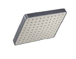 Bathsense 6" ABS Shower (square) w/o Arm Gun Metal Grey - PSOH208SGR
