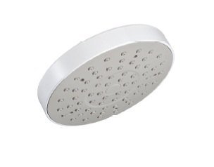 Bathsense 6" ABS Shower (round) w/o Arm Pearl White - PSOH208RWH