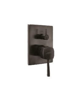 Somany Diamante Exposed Part for Regular Diverter-BLK