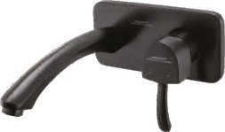 Somany Arizona Handle for Single Lever Bath Mixer Wall Mounted-BLK