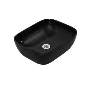 Somany Tonale TT Basin Midnight Black Gloss