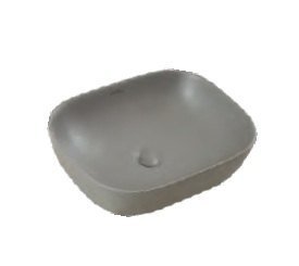 Somany Carolina Matt Light Grey Art Basin