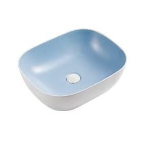 Somany Carolina Matt Snow Azure Art Basin