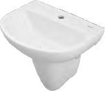 Somany Vivo Half Pedestal B.WT