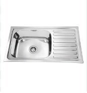 Parryware Eco- 36x20x9 S Bowl with drain-Flat Mat