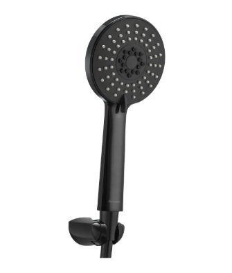 Parryware 3 Modes; Solid Black ; Hose + Hook