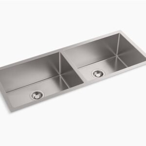 Kohler Strive 45X18 Double Bowl SS Fabricated - 38806IN-NA