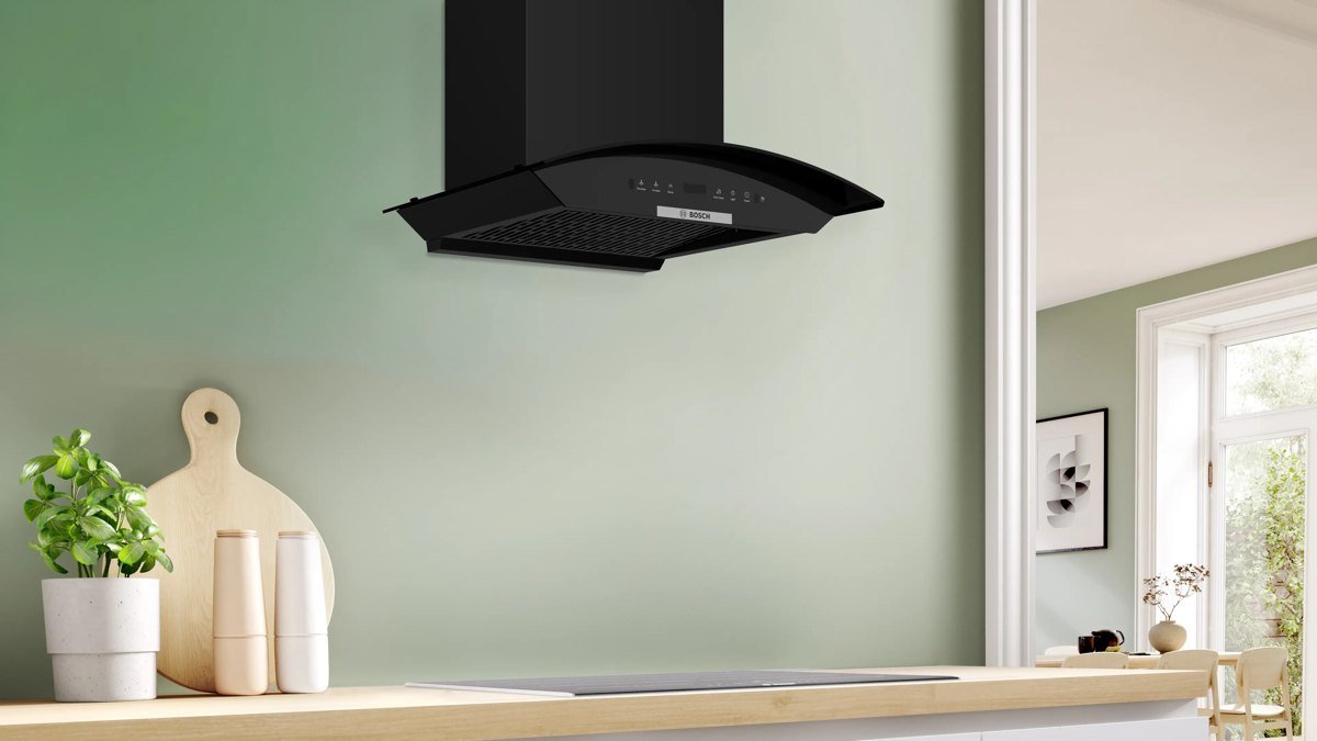 Bosch - DWA61BJ60I - Series 2 Wall-Mounted Cooker Hood 60 cm Matt black - Image 2