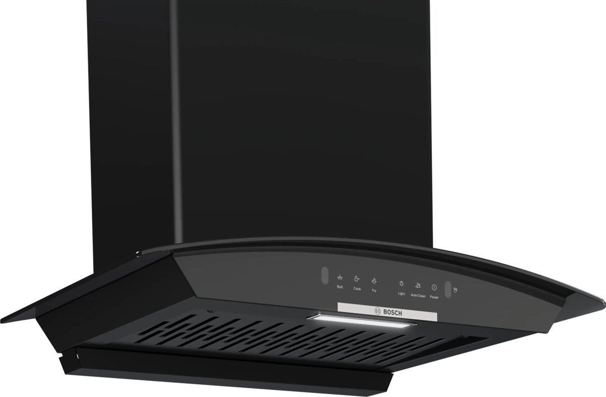 Bosch - DWA68IJ60I - Wall Hood 60 Cm, Curved-Glass, 1200 M /H - 460 x 591 x 500 mm