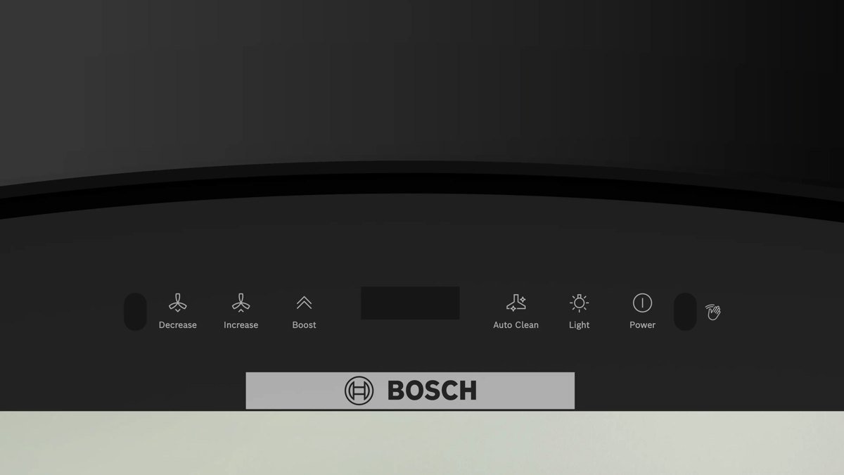 Bosch - DWA91BJ60I - Series 2 Wall-Mounted Cooker Hood 90 cm Matt black - Image 3