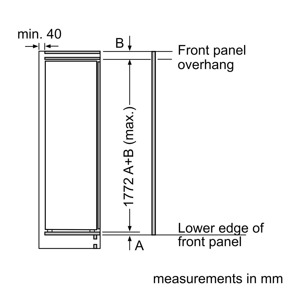 Bosch - GIN81HD31I - Series 8 built-in freezer 177.2 x 55.8 cm soft close flat hinge - Image 9