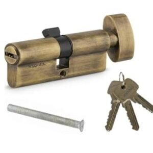 GODREJ 3965 - 60 mm Eco Pin Cylinder 1CK - ANTIQUE BRASS