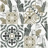 Metro Dazzle Greeen Designer Tile 600 x 600 mm