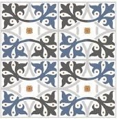 Metro Disney Azure Designer Tile 600 x 600 mm