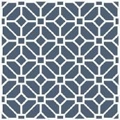 Metro Eclipse Azul Designer Tile 600 x 600 mm
