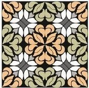 Metro Elite Fern Designer Tile 600 x 600 mm