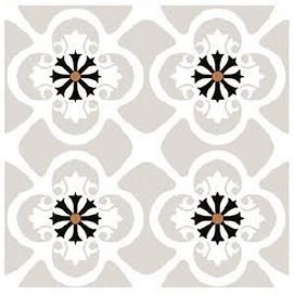Metro Fileto Grey Designer Tile 600 x 600 mm