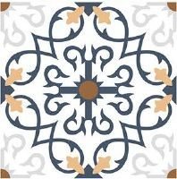 Metro Paros Navy Designer Tile 600 x 600 mm