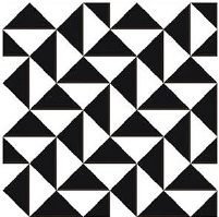Metro Pyramid Black Designer Tile 600 x 600 mm