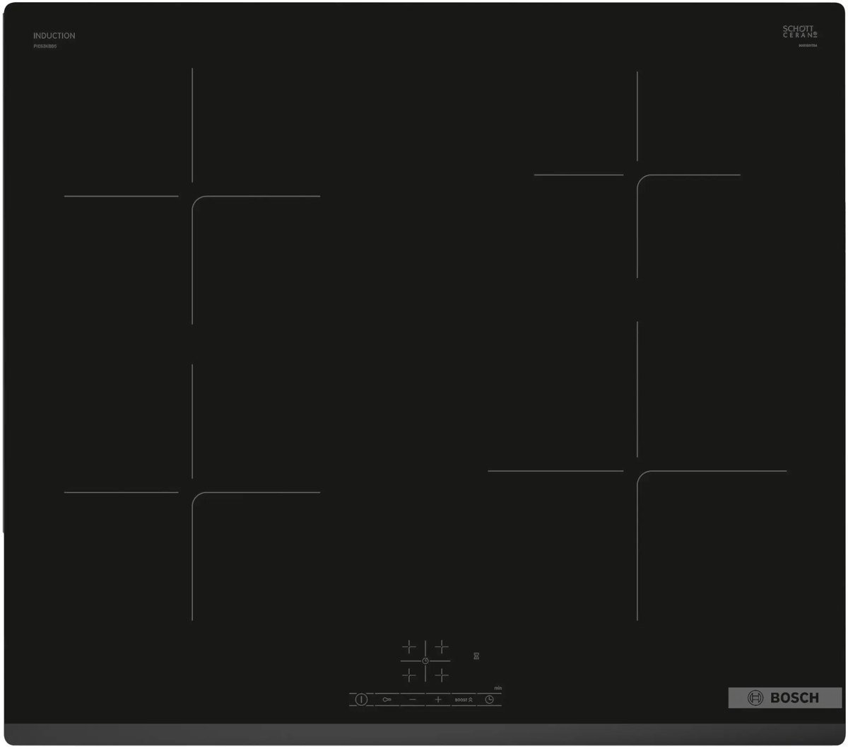Bosch - PIE63KBB5E - Series 4 Induction hob 60 cm surface mount without frame