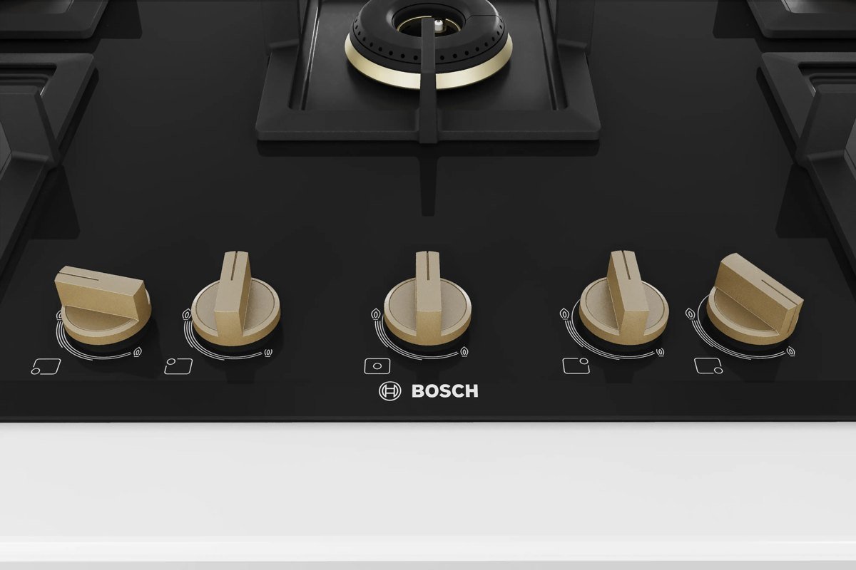 Bosch - PNV9B6F20I - Hob 90 Cm, 5 Burners, Wok Capability, Sturdy Design - 56 x 900 x 520 mm - Image 3
