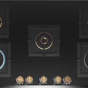 Bosch - PNV9B6G20I - Hob 90 Cm, 5 Burners, Professional Style, Efficient - 56 x 900 x 520 mm
