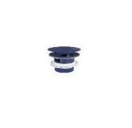 Roca Nu Click Clack Universal Half Thread Waste Coupling with 65 mm Plug, Cobalt Blue