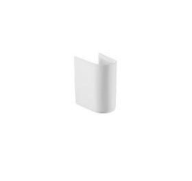 Roca Giralda Semi Pedestal with Fixing Accessories Size: 225x220x280 Mm, White