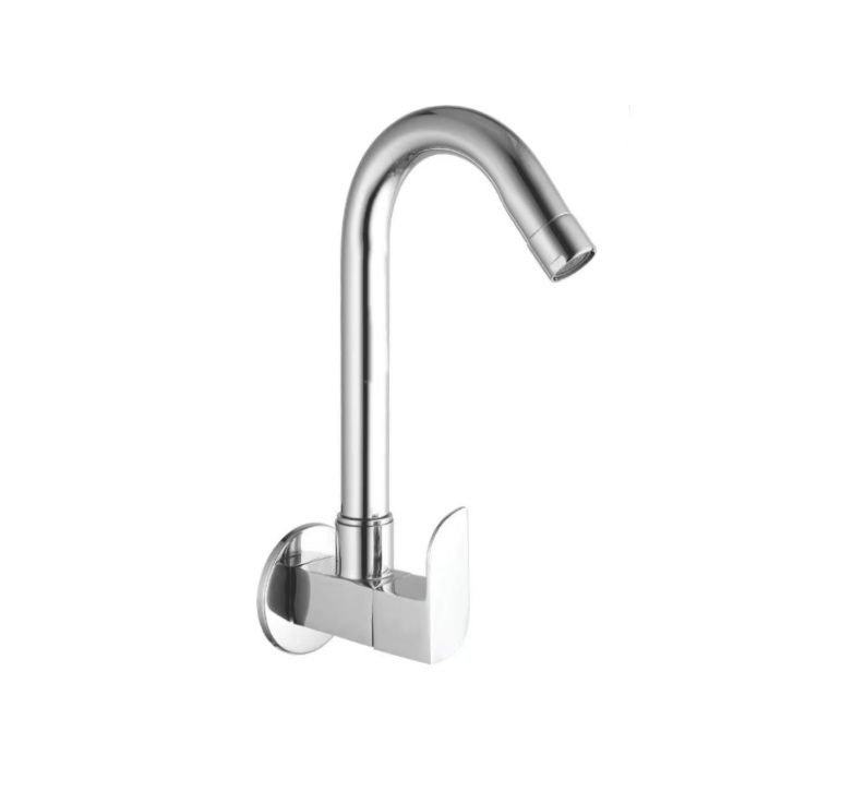 Roca Altair Wall Mounted Sink Cock, Chrome