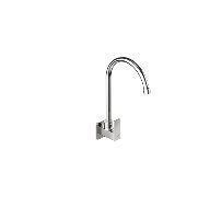 Roca Escuadra-N Wall Mounted Sink Cock, Chrome