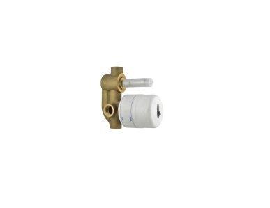Roca Hi Flow Concealed Diverter Body, Chrome