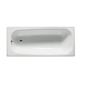 Roca Contesa Drop-In Steel Bathtub, 1700x700mm