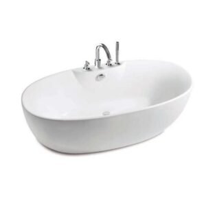Roca Virginia Free Standing Bathtub without Filler, 1700x800x560mm