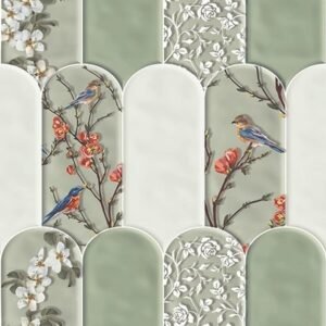 Somany Agen Mint Highlighter 01 Wall Tile 300 x 450 mm (South Plant - Sirazee)